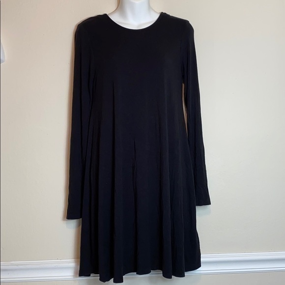 Alya Long Sleeve Black Dress size S - Picture 2 of 7